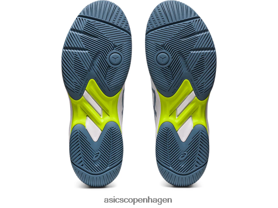 Asics gel-spil 9 hvid/stålblå Z206F6410