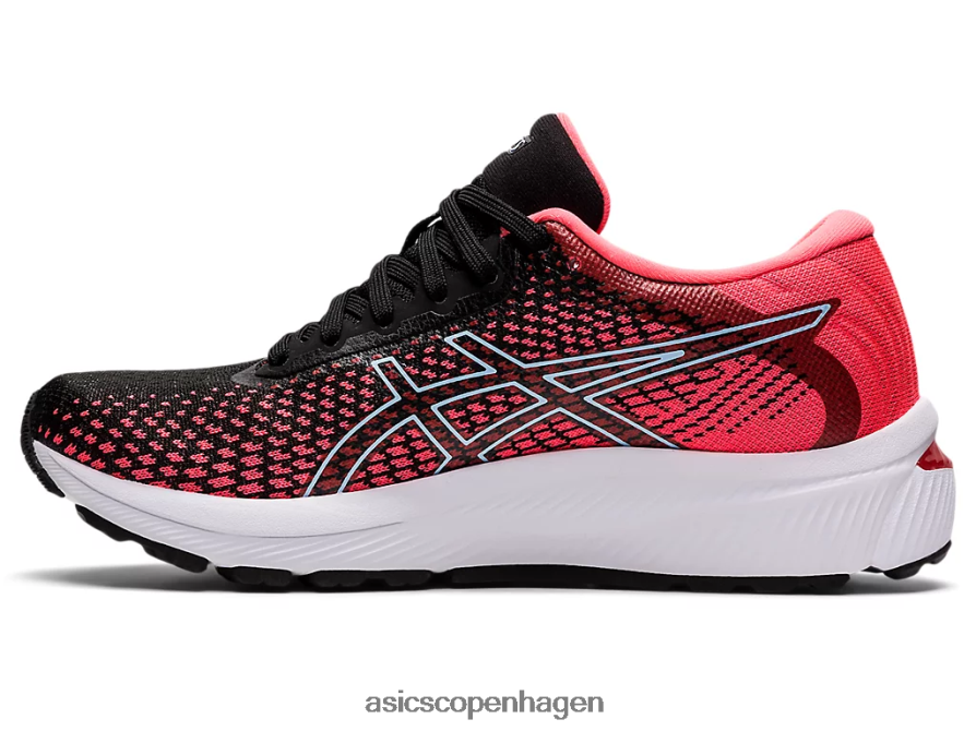 Asics gel-stratus 2 strik flammende koral/sort Z206F62663