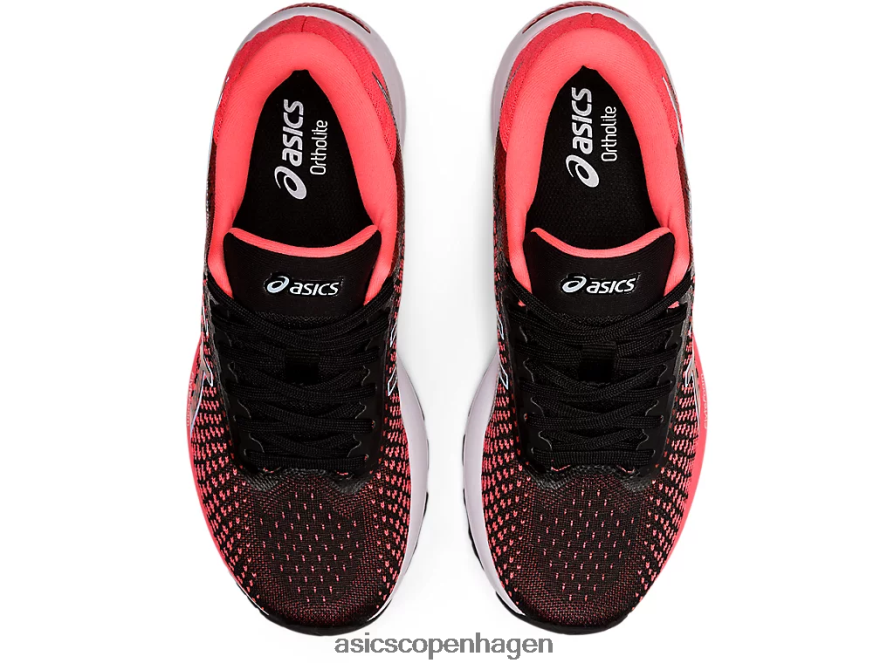 Asics gel-stratus 2 strik flammende koral/sort Z206F62663