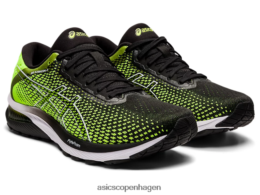 Asics gel-stratus 2 strik sikkerhedsgul/sort Z206F6686