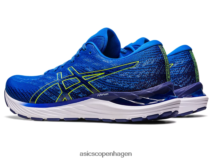 Asics gel-stratus 3 strik elektrisk blå/sikkerhedsgul Z206F6248