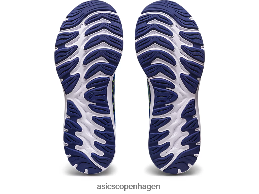 Asics gel-stratus 3 strik elektrisk blå/sikkerhedsgul Z206F6248