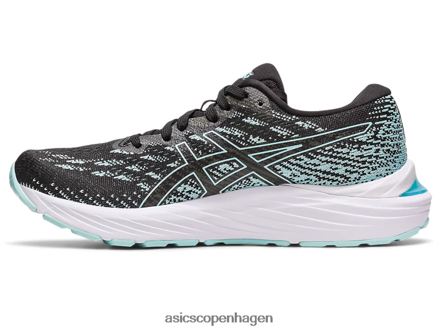 Asics gel-stratus 3 strik sort/klar blå Z206F62346