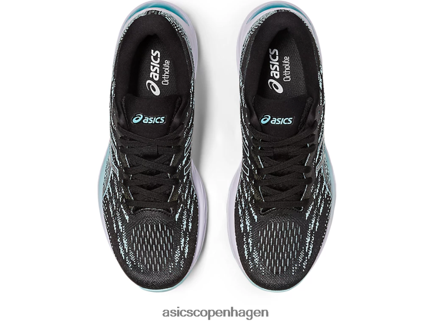Asics gel-stratus 3 strik sort/klar blå Z206F62346