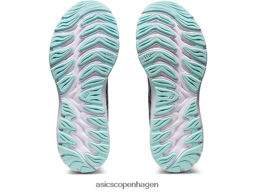 Asics gel-stratus 3 strik sort/klar blå Z206F62346