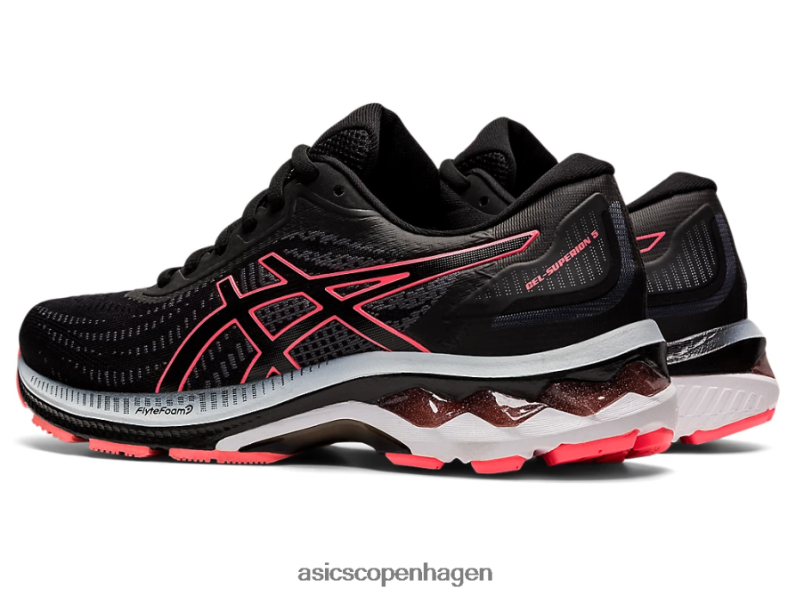 Asics gel-superion 5 sort/flammende koral Z206F62606