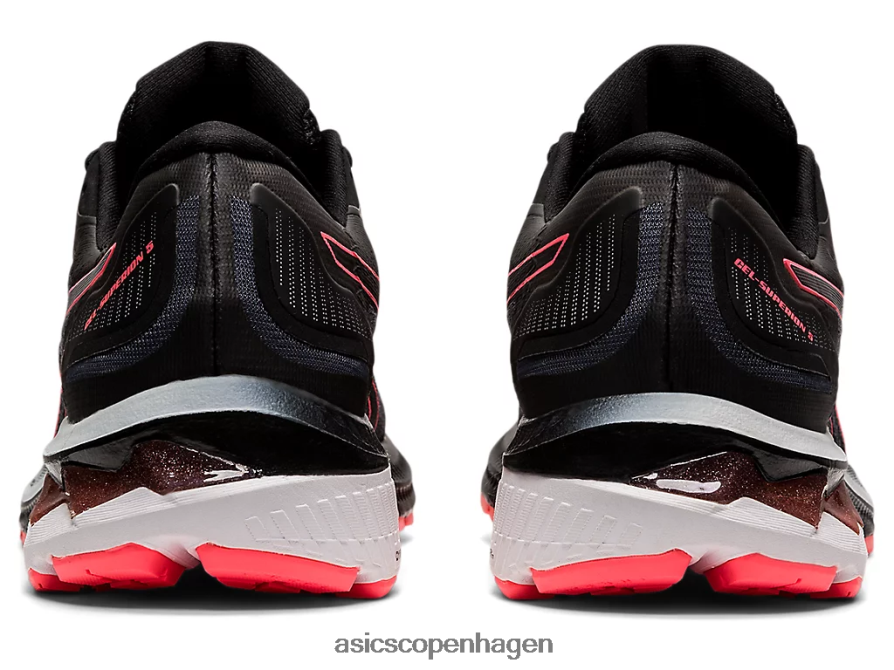 Asics gel-superion 5 sort/flammende koral Z206F62606