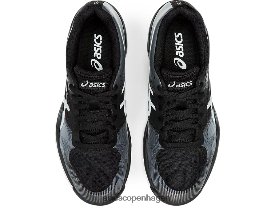 Asics gel-taktik 2 sort/sølv Z206F64204