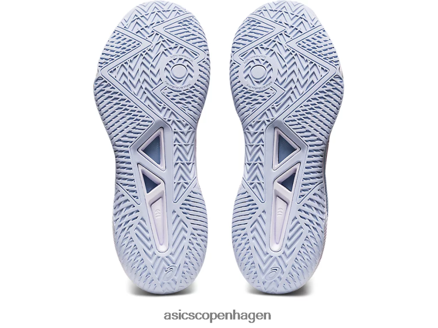 Asics gel-taktik hvid/dykke blå Z206F63093