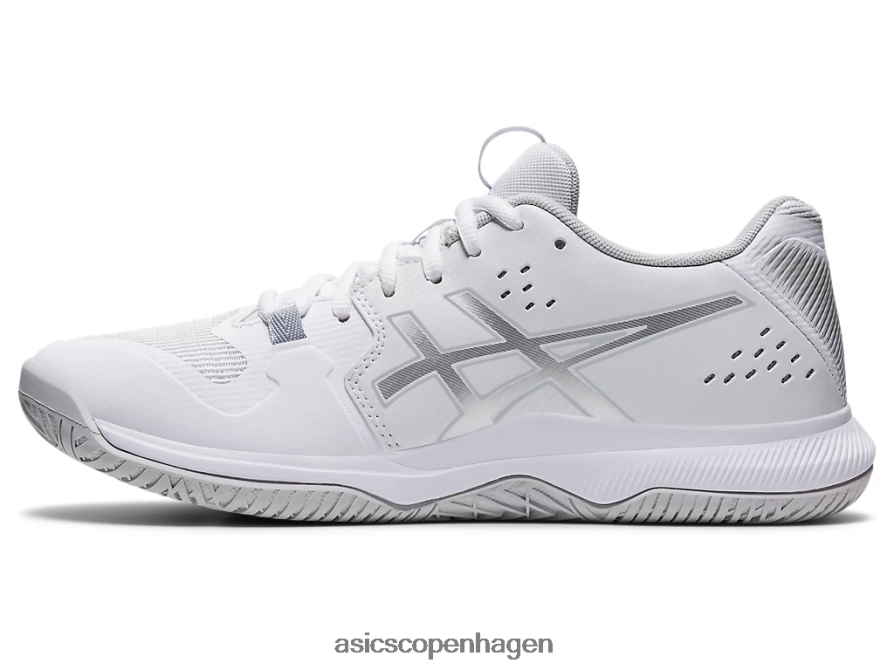 Asics gel-taktik hvid/ren sølv Z206F63567