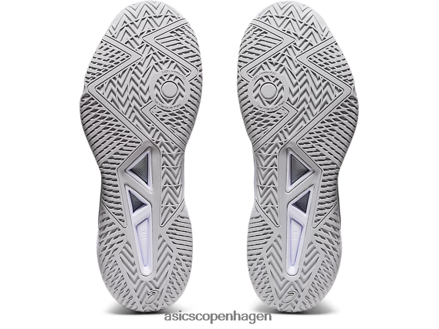 Asics gel-taktik hvid/ren sølv Z206F63567