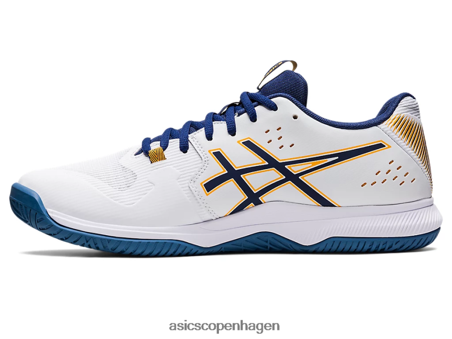 Asics gel-taktik hvidt/dybt hav Z206F61132
