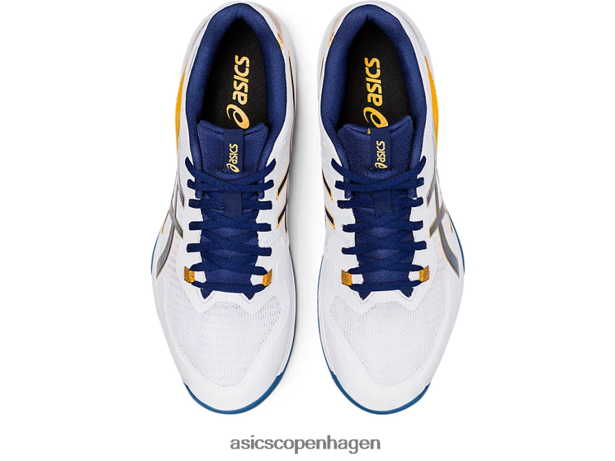 Asics gel-taktik hvidt/dybt hav Z206F61132