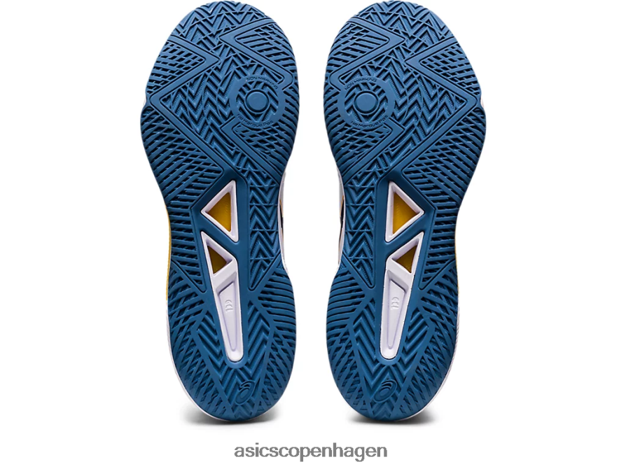 Asics gel-taktik hvidt/dybt hav Z206F61132