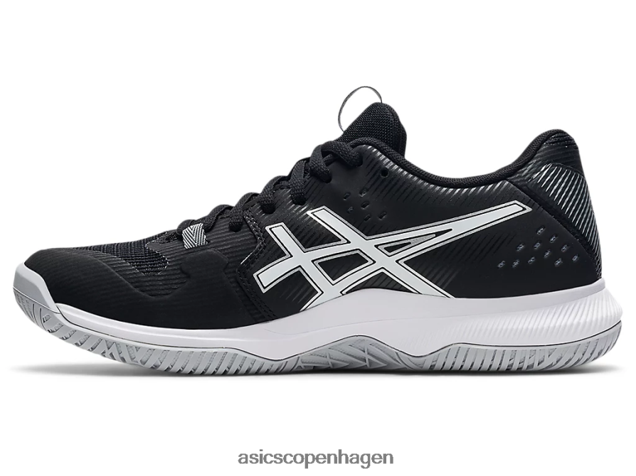 Asics gel-taktik sort hvid Z206F63562