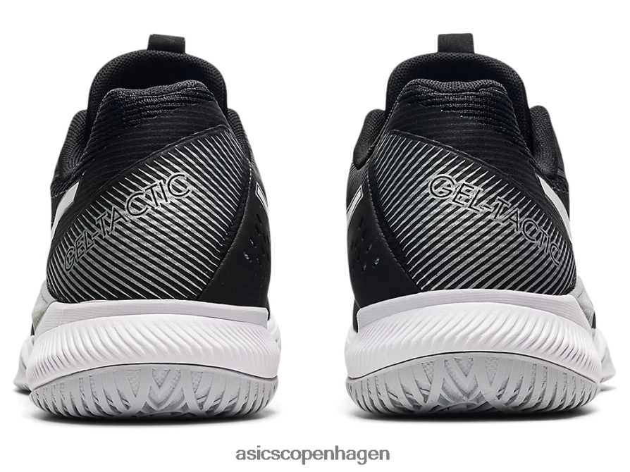 Asics gel-taktik sort hvid Z206F63562