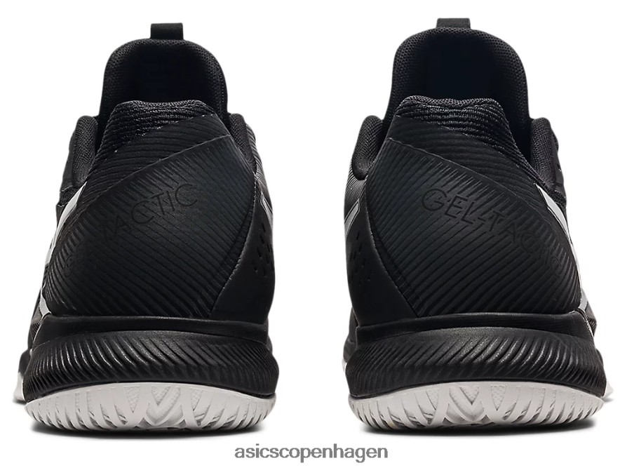 Asics gel-taktik sort/ren sølv Z206F61593