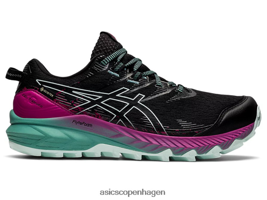 Asics gel-trabuco 10 gtx sort/beroligende hav Z206F63114