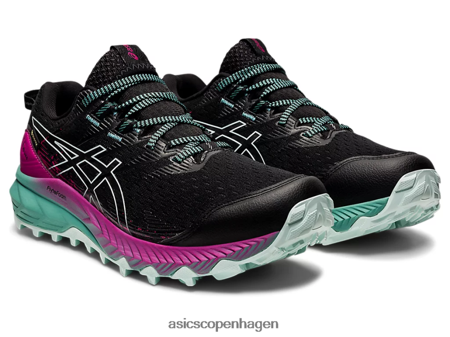 Asics gel-trabuco 10 gtx sort/beroligende hav Z206F63114