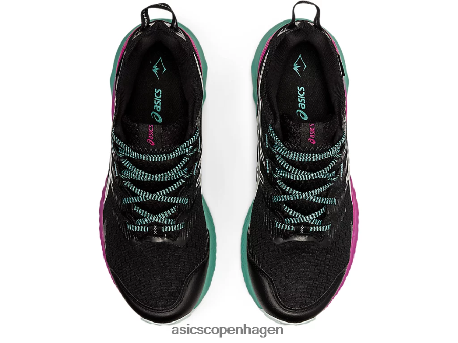 Asics gel-trabuco 10 gtx sort/beroligende hav Z206F63114