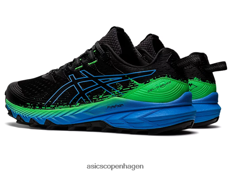 Asics gel-trabuco 10 sort/blå kyst Z206F6959