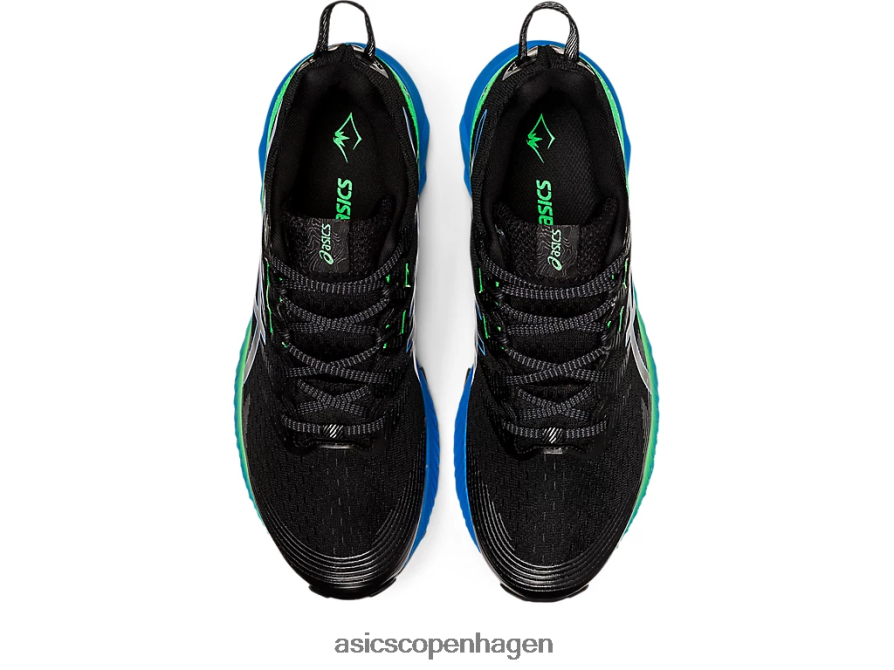 Asics gel-trabuco 10 sort/blå kyst Z206F6959