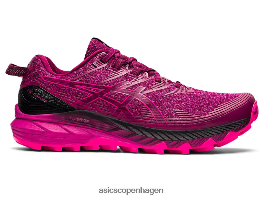 Asics gel-trabuco 10 tørret bær/fuchsia rød Z206F63414