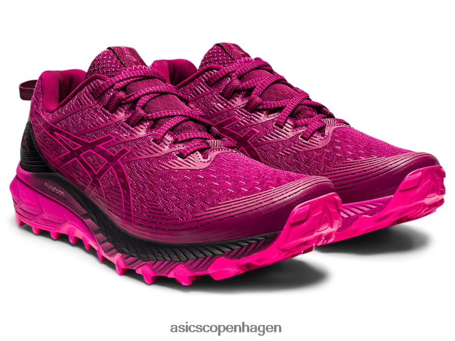 Asics gel-trabuco 10 tørret bær/fuchsia rød Z206F63414
