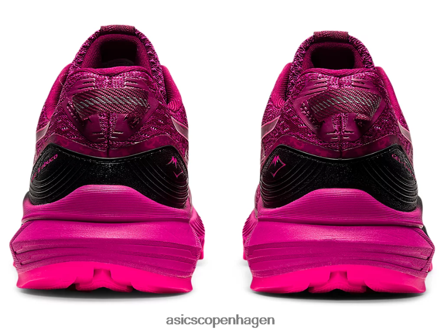Asics gel-trabuco 10 tørret bær/fuchsia rød Z206F63414