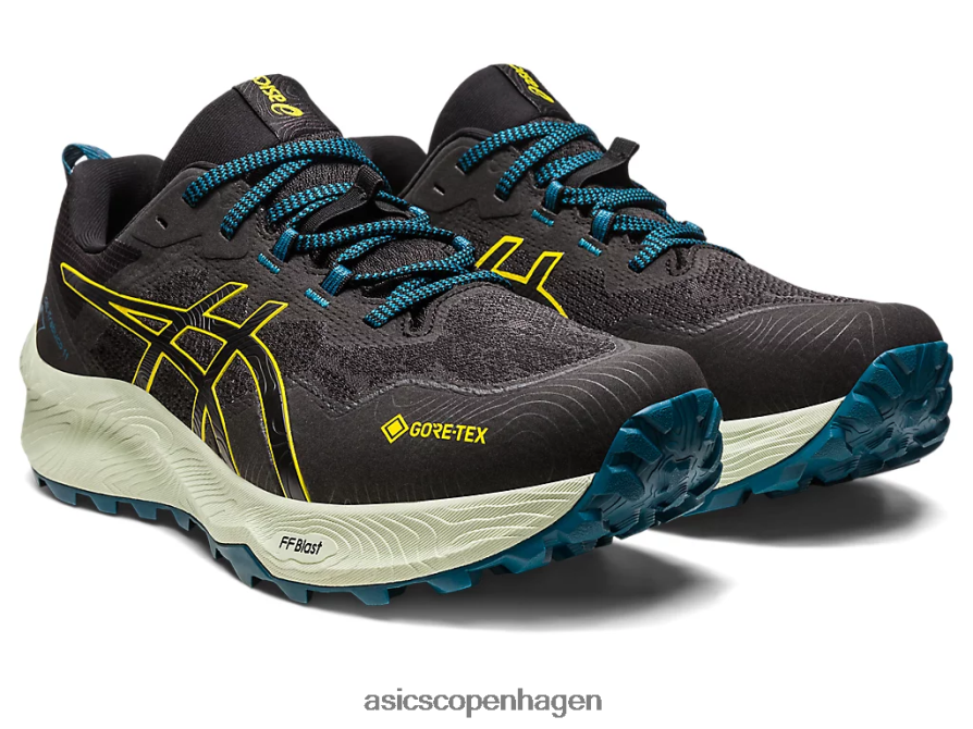 Asics gel-trabuco 11 gtx sort/gylden gul Z206F653