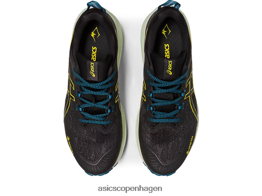 Asics gel-trabuco 11 gtx sort/gylden gul Z206F653