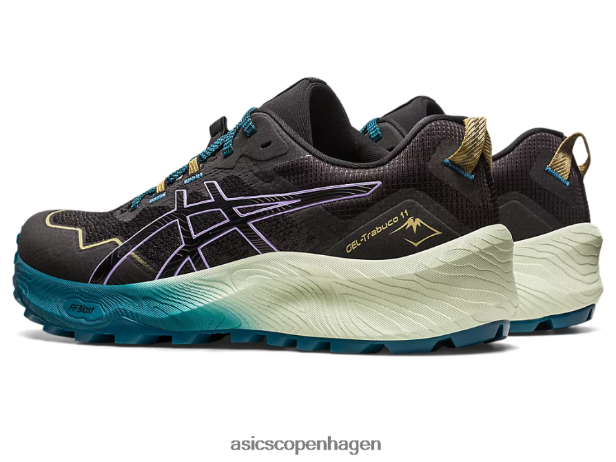 Asics gel-trabuco 11 sort/digital violet Z206F62333