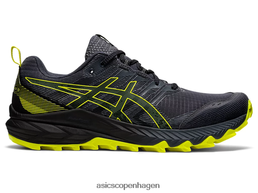 Asics gel-trabuco 9 bærer grå/sur yuzu Z206F62008