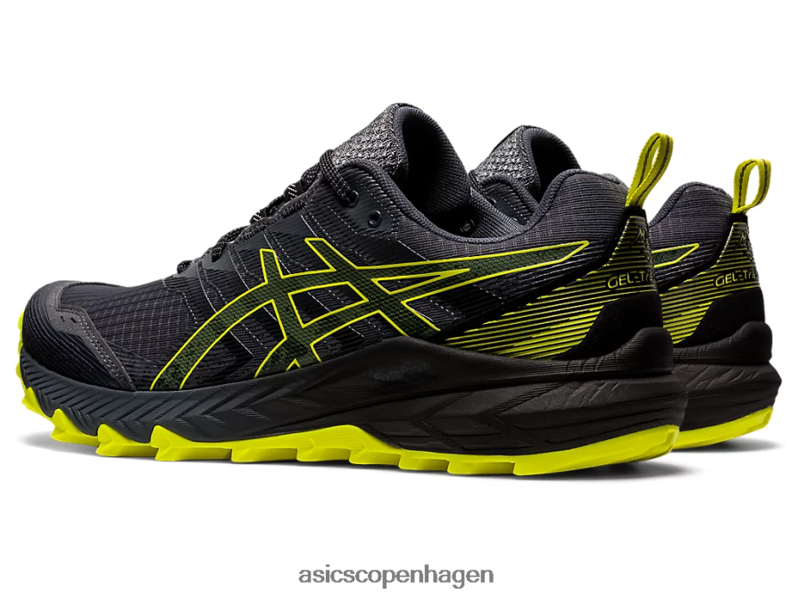 Asics gel-trabuco 9 bærer grå/sur yuzu Z206F62008