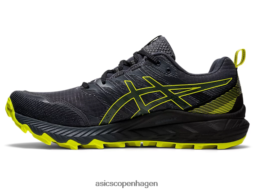 Asics gel-trabuco 9 bærer grå/sur yuzu Z206F62008