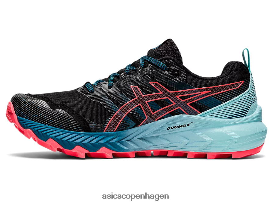 Asics gel-trabuco 9 sort/flammende koral Z206F63888