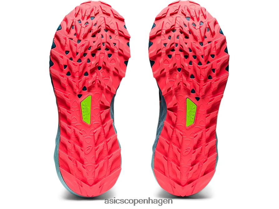 Asics gel-trabuco 9 sort/flammende koral Z206F63888