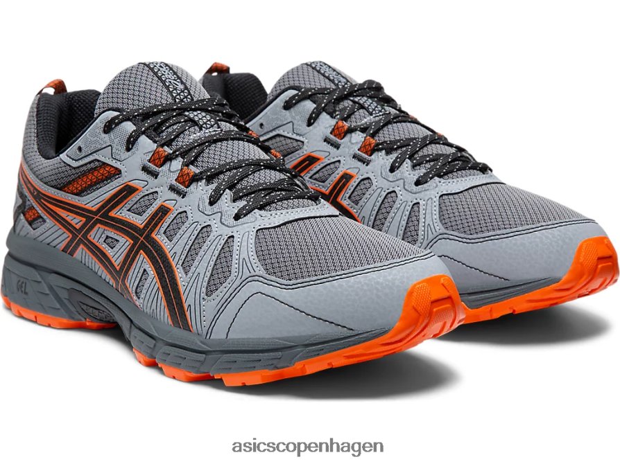 Asics gel-venture 7 ekstra bred bærer grå/habanero Z206F62110