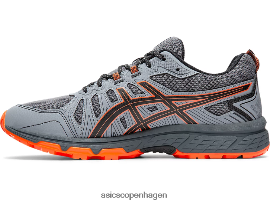 Asics gel-venture 7 ekstra bred bærer grå/habanero Z206F62110