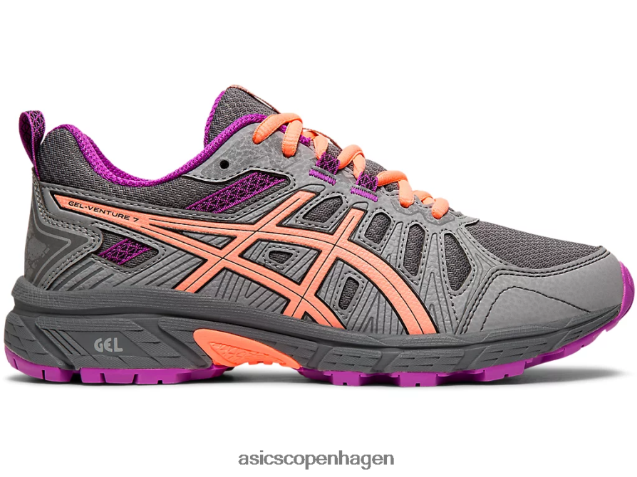 Asics gel-venture 7 klasse skole metropol/sort Z206F64569