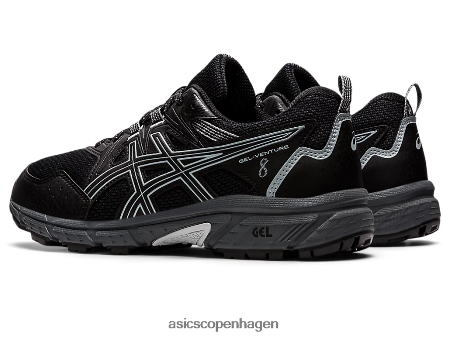 Asics gel-venture 8(d) sort/piemontegrå Z206F61520
