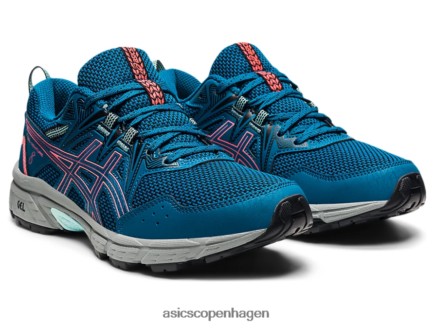 Asics gel-venture 8 dybhavsgrønnand/flammende koral Z206F63612