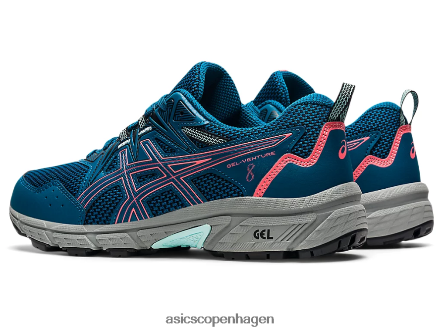 Asics gel-venture 8 dybhavsgrønnand/flammende koral Z206F63612