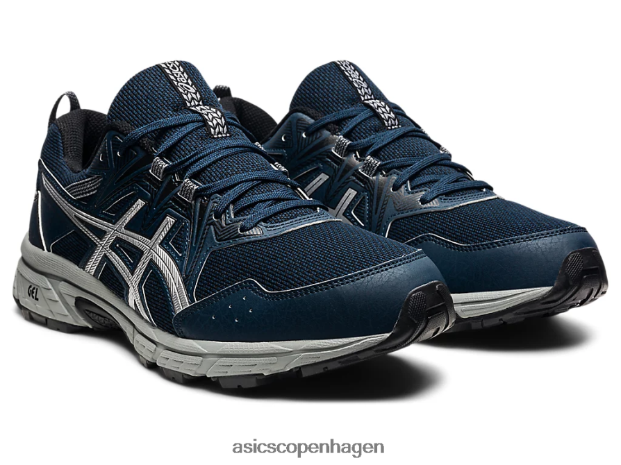 Asics gel-venture 8 ekstra bred fransk blå/ren sølv Z206F61804