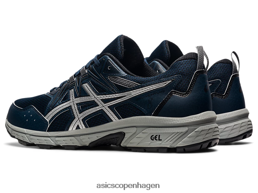 Asics gel-venture 8 ekstra bred fransk blå/ren sølv Z206F61804