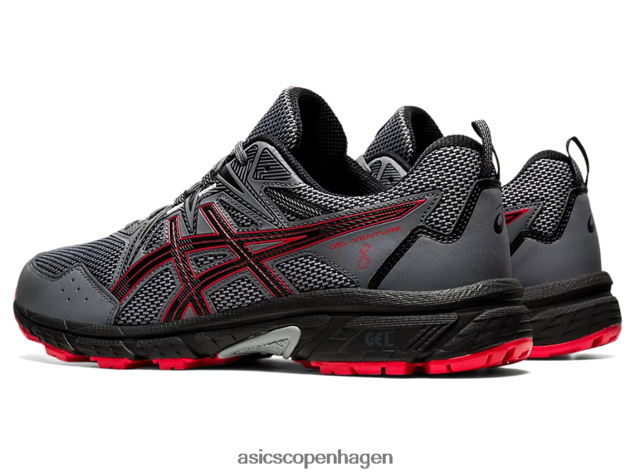 Asics gel-venture 8 ekstra bred metropol/klassisk rød Z206F61864