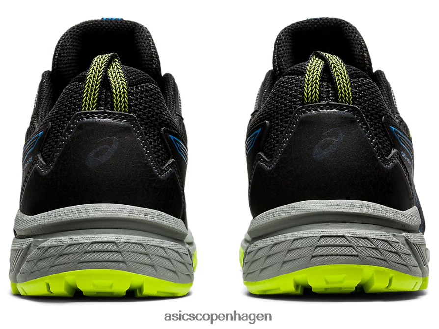 Asics gel-venture 8 ekstra bred sort/directoire blå Z206F61850