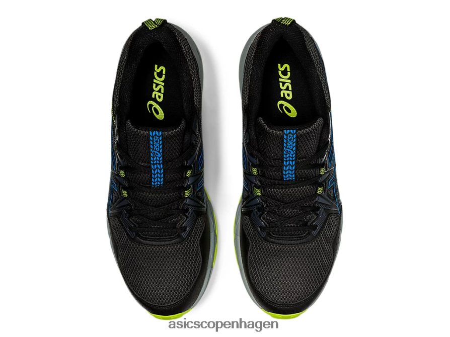 Asics gel-venture 8 ekstra bred sort/directoire blå Z206F61850