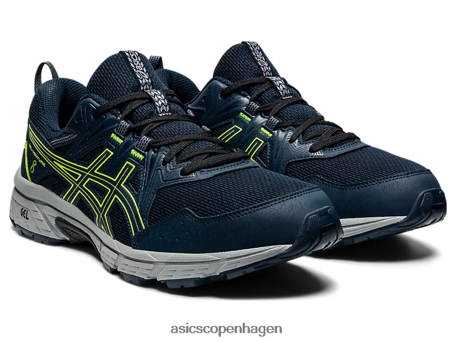 Asics gel-venture 8 fransk blå/hazard grøn Z206F61496