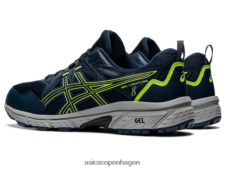 Asics gel-venture 8 fransk blå/hazard grøn Z206F61496